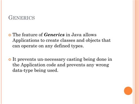 Image result for Java Generics PPT