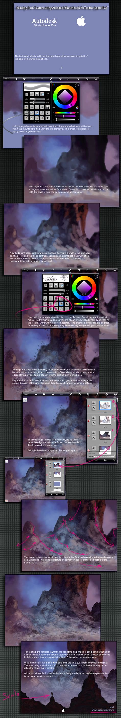 Toradh íomhá ar iPad Sketchbook Tutorial