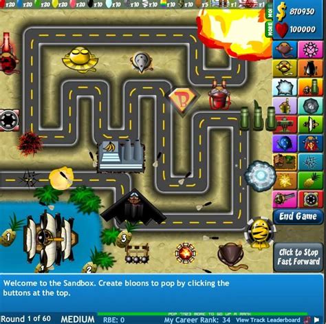 Image result for Bloons Tower Defense