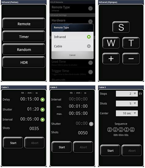 DSLR Camera Control Software に対する画像結果