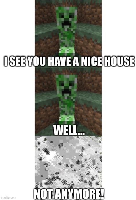 Creeper Exploding - Imgflip