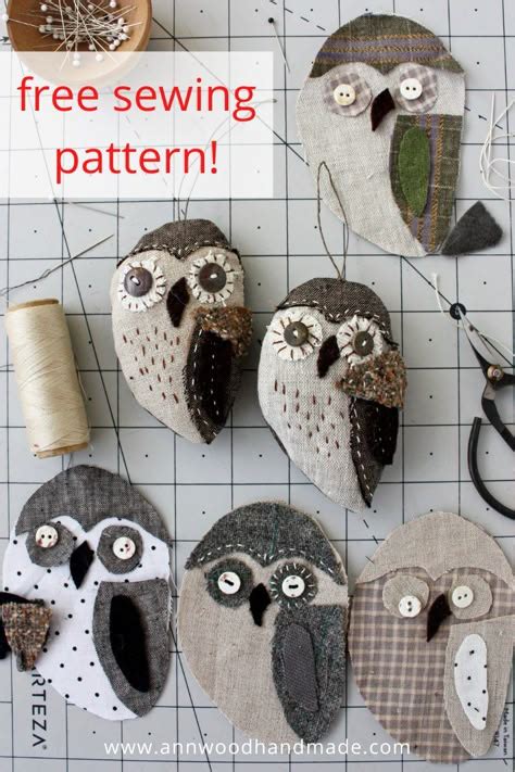 Image result for Owl Sewing Tutorial