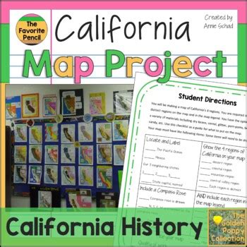 California Geography Map Project に対する画像結果