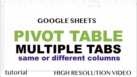 Image result for Pivot Table with Multiple Sheets