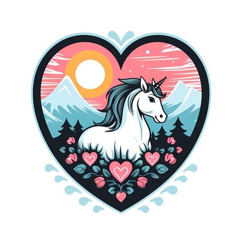 Image result for Licorne Avec Des Coeur
