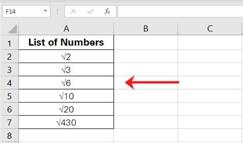 How to Write the N Root in Excel に対する画像結果