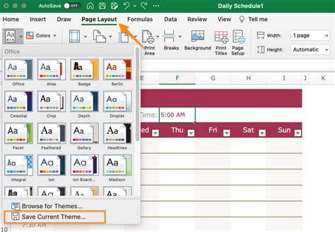How to Make Schedule in Microsoft Excel に対する画像結果