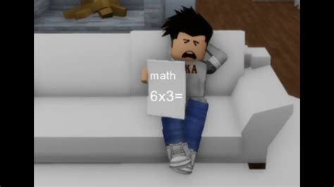 Image result for Homework Roblox Image Meme
