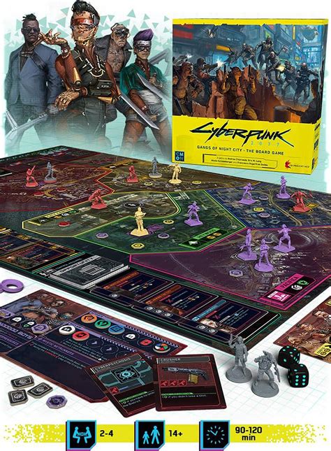 Image result for Cyberpunk Board Game