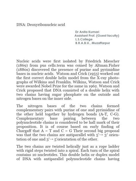 Image result for DNA Structure and Function Published Research Paper