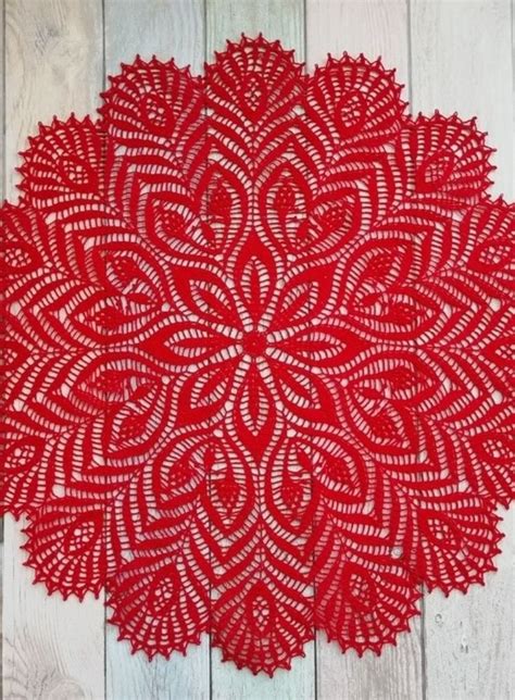 Image result for Crochet Doily Table Runner Patterns