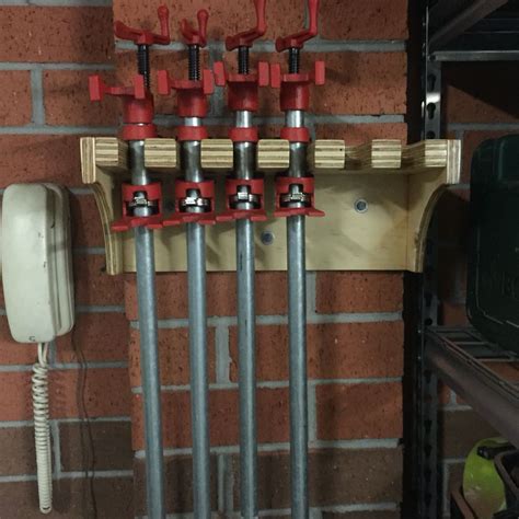 Image result for Pipe Clamp Storage