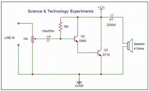 Image result for Single B688 Transistor Amplifier Circuit