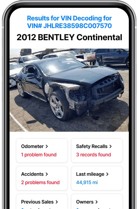 Toradh íomhá ar Cadillac VIN Decoder