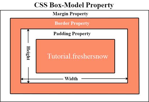 CSS Box Model Diagram Creative 4K に対する画像結果
