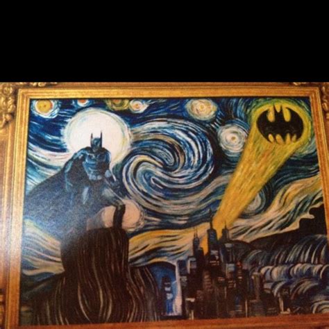 Image result for Batman Starry Night