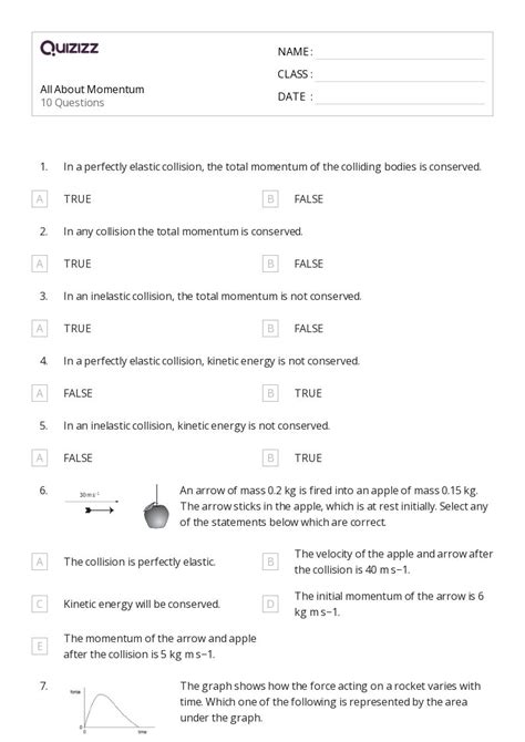 Image result for Printable Physics Worksheets