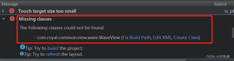 Image result for The Following Classes Could Not Be Found Error Solution in Android Studio