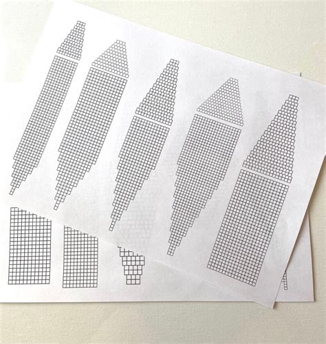 Image result for Blank Beading Graph Paper