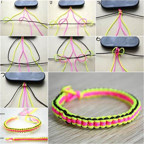 Image result for How to Make a Easy Friendship Bracelet with String