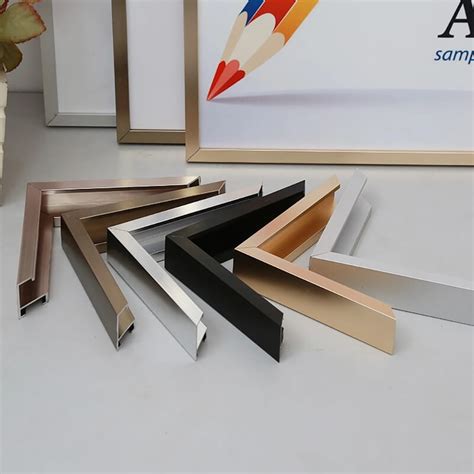 Decorative aluminum round frame silver mirror for bathroom