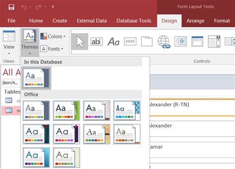 Image result for Access Database Form Design