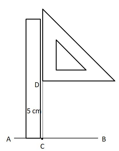Bildergebnis für Drawing Parallel Lines Using a Set Square