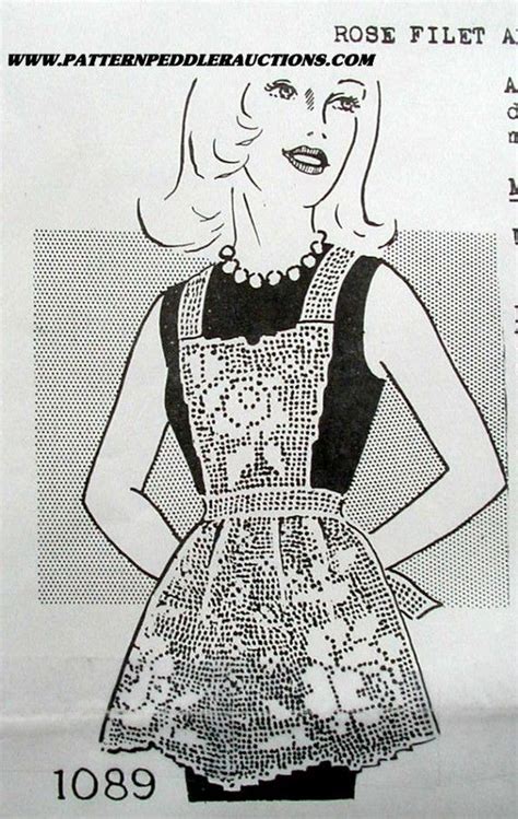 Afbeeldingsresultaten voor Filet Crochet Apron