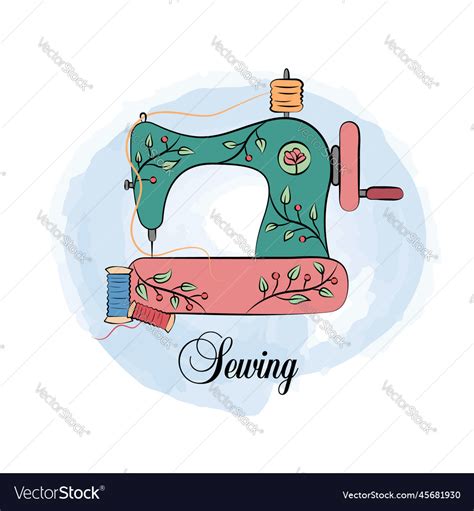 Afbeeldingsresultaten voor A Cute Sewing Machine Print Out