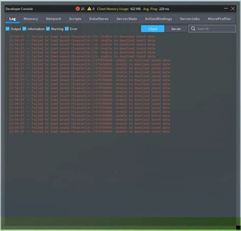 Roblox Developer Consoles Script に対する画像結果