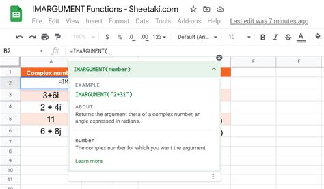 Image result for Imargument Excel Example