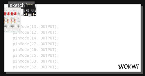 Toradh íomhá ar Binary Arithmetic Calculator with Esp32 Wokwi