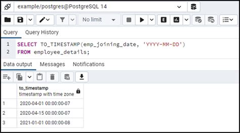 Image result for PostgreSQL Convert Timestamp to Date