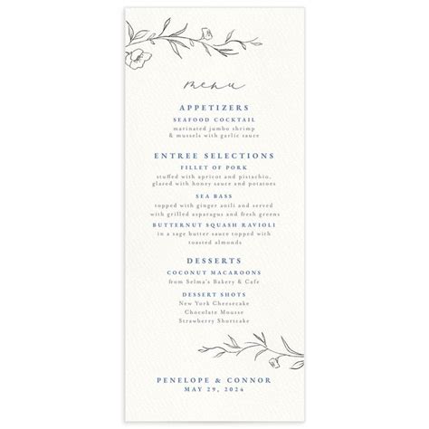 Image result for Menu Like a Script