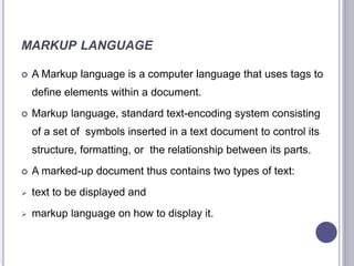 Image result for What Is Markup Language in HTML