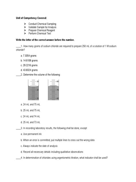 Quantitative Chemical Analysis | PDF | Titration | Chemistry