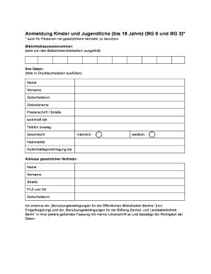 Toradh íomhá ar Anmeldung Form Munchen