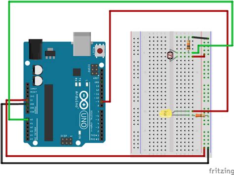 Afbeeldingsresultaten voor Photoresistor Wiring