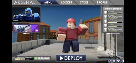Image result for Arsenal Main Menu Roblox