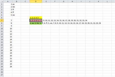 Toradh íomhá ar String Vaslues Excel