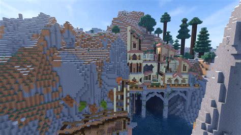 Cliffside Castle Minecraft に対する画像結果