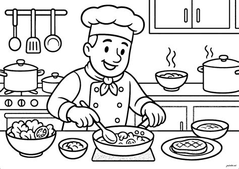 Kid Chef Drawing に対する画像結果