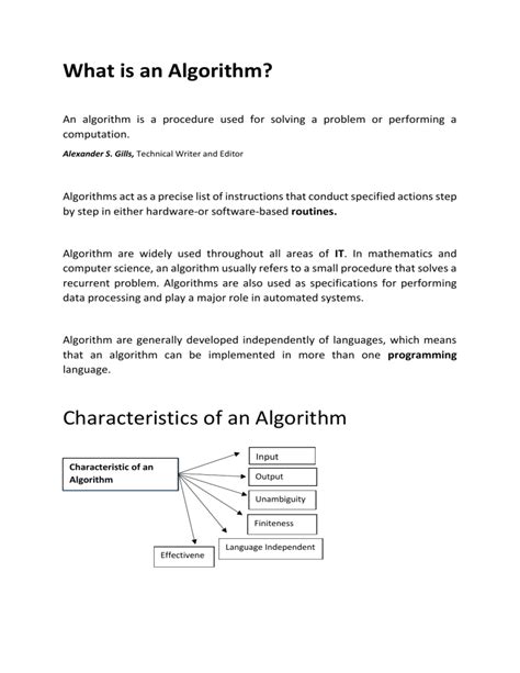 Toradh íomhá ar Algorithm Definition