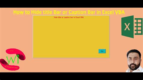 Image result for VBA Userform Logo in Caption Bar