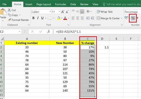 Image result for How to Add Percentage in Excel