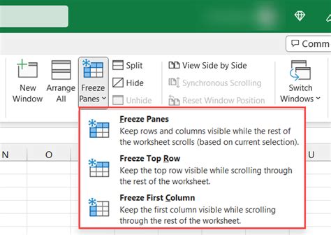 Image result for How to Freeze Columns in Excel Spreadsheet