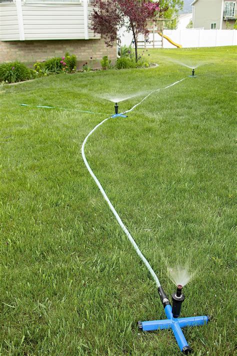 Image result for Above Ground PVC Sprinkler System