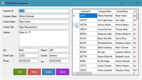 Image result for Windows Forms Database