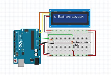 Toradh íomhá ar Resistor Meter Arduino