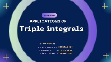 Image result for +Applications of Triple Intagrals